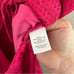 Lovers and friends hot pink cut out Sharon knit jumpsuit size XL