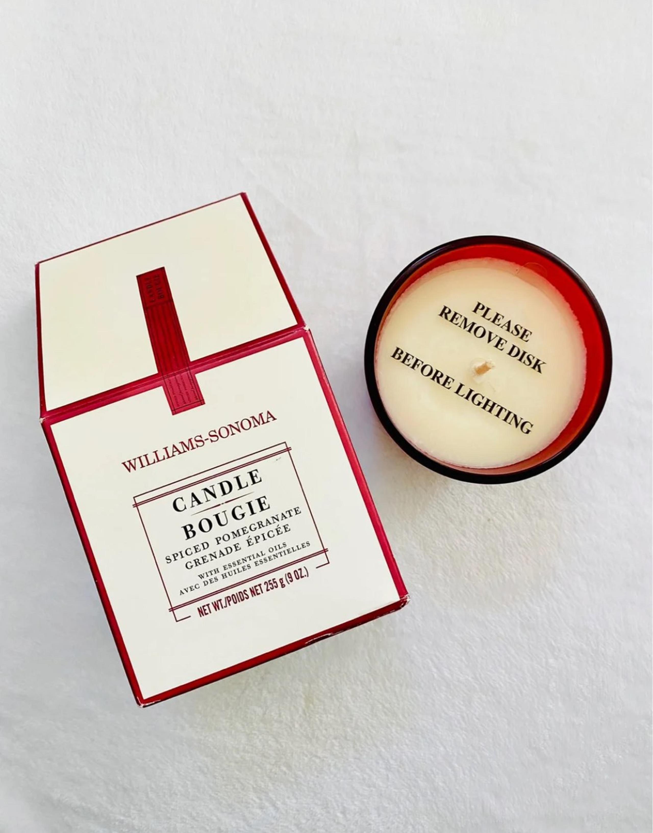 NEW Williams Sonoma fall candle