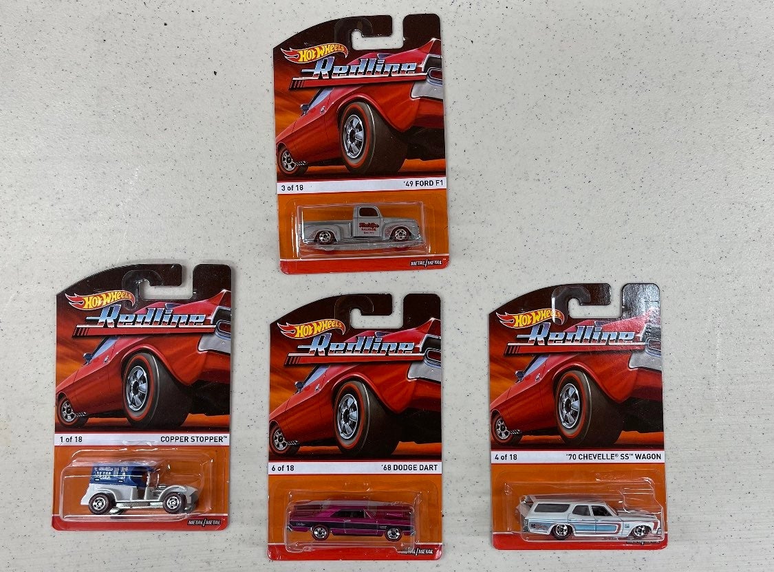 2015 Hot wheels heritage redline series