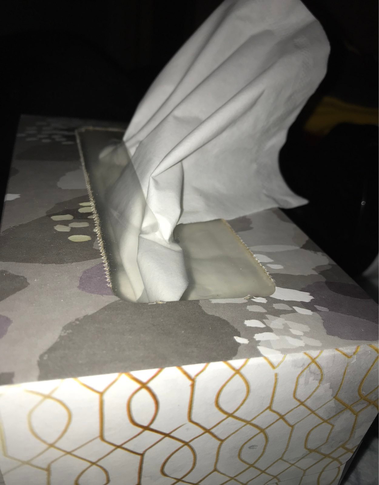 One tissue