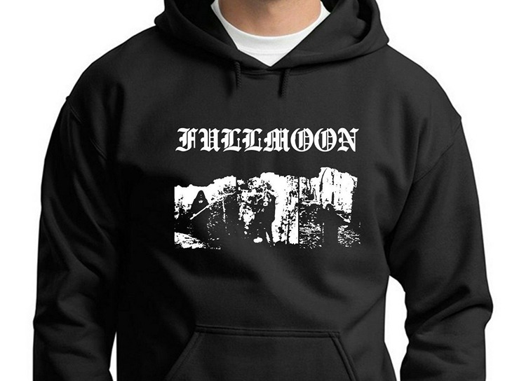 Black Metal Fullmoon Hoodie