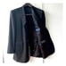 Holland & Sherry Men’s Two-Button Sportcoat. Black. Altered from 44R