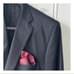 Holland & Sherry Men’s Two-Button Sportcoat. Black. Altered from 44R