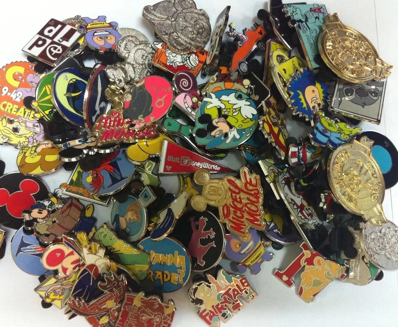 Disney Assorted Pin Trading Lots~ You Pick Size From 150