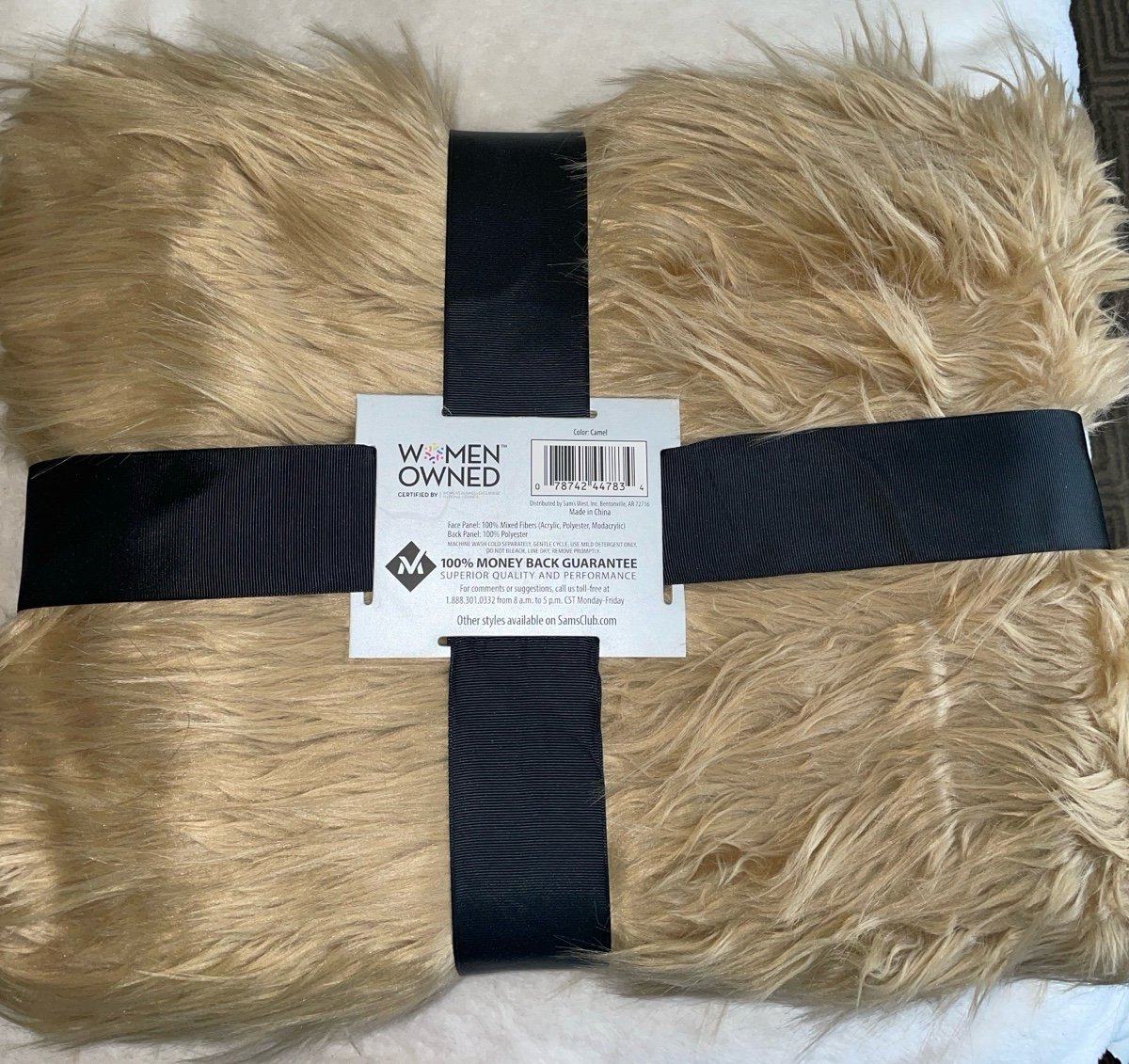 Member's mark luxury faux fur throw hotsell