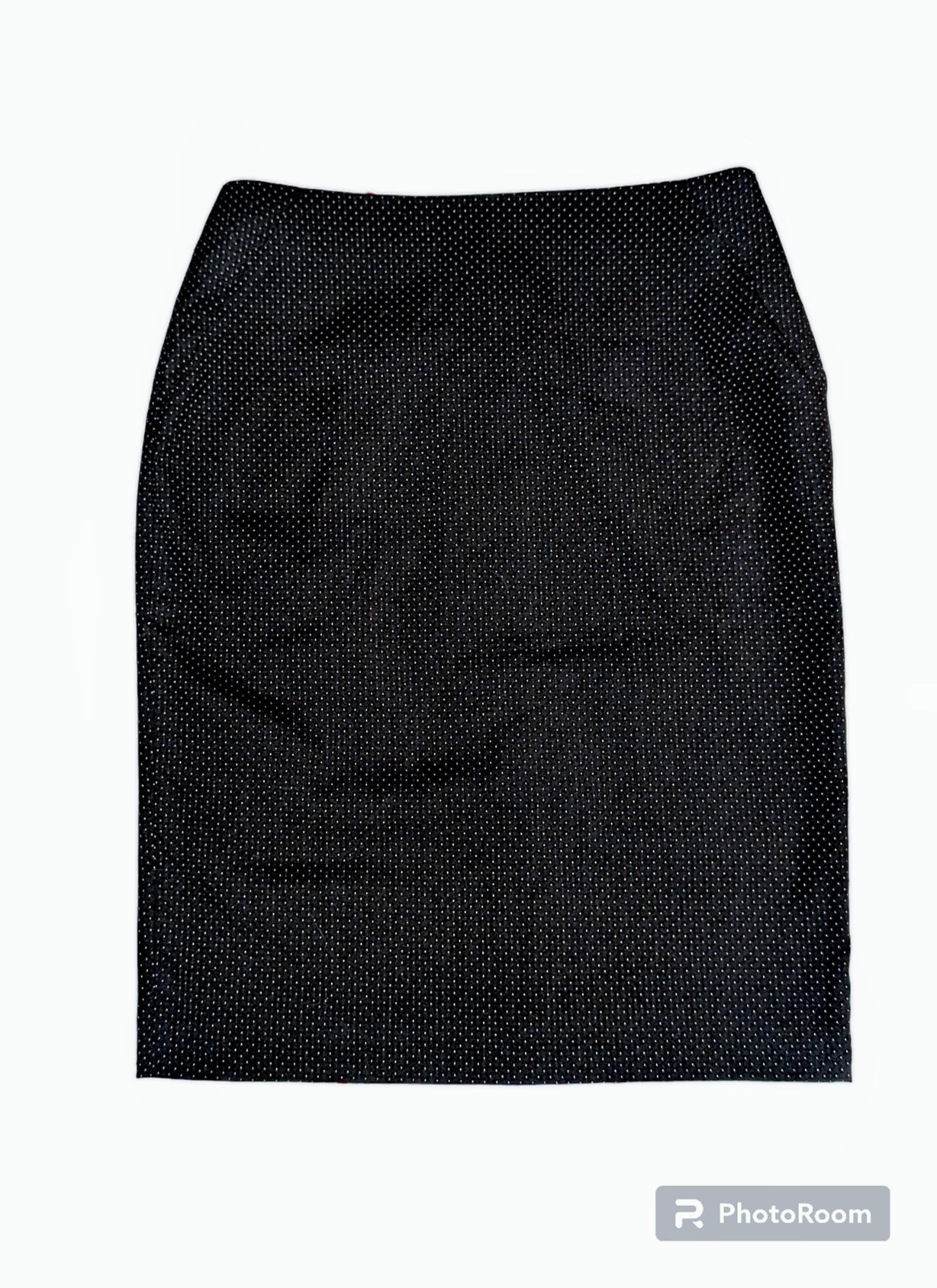 Tommy Hilfiger polka dot pencil skirt, size 4