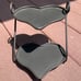 Longaberger Little Love Heart Baskets with Wrought Iron stand