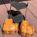 Longaberger Little Love Heart Baskets with Wrought Iron stand