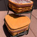 Longaberger Little Love Heart Baskets with Wrought Iron stand