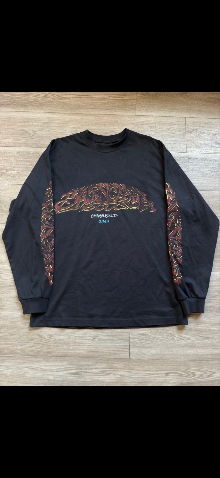 Balenciaga Offshore Longsleeve T-Shirt | Mercari