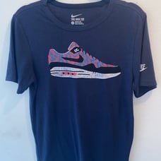 Rare mens Nike Air Max 1 Shoe T-Shirt size S