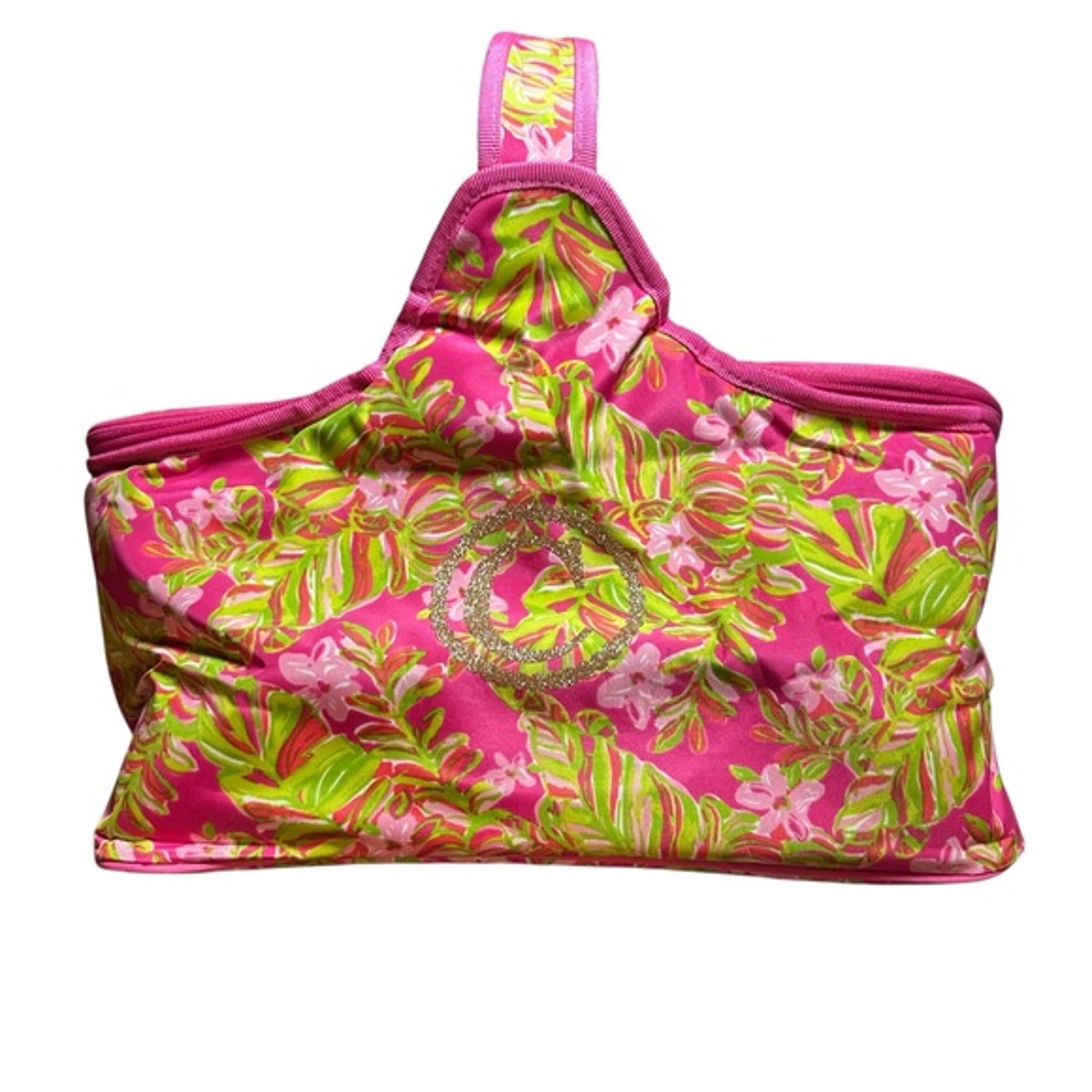 Lilly Pulitzer Insulated Party Cooler Insulated Picnic Basket C monogram Initial