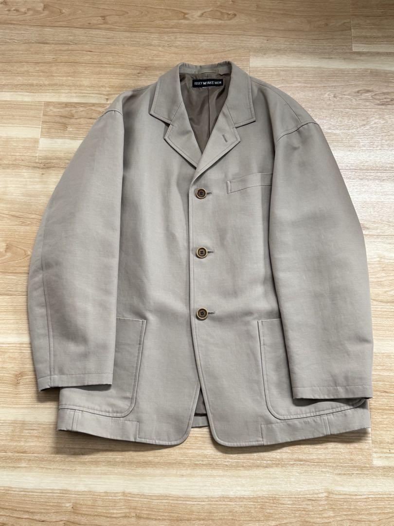 Archive ISSEY MIYAKE MEN Tailored Jacket Beige