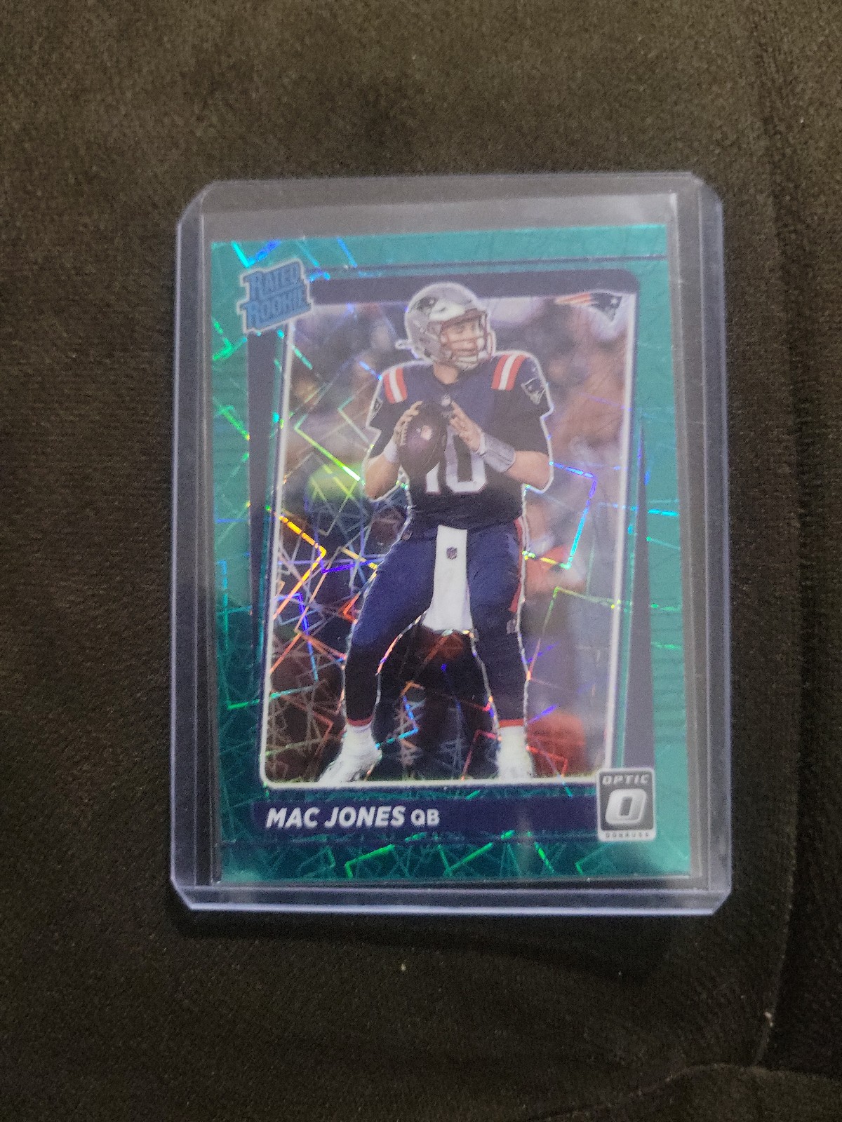 Rookie Mac Jones Grenn Velocity Optic