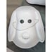 VERY RARE Snoopy Peanuts COLLEGEVILLE HALLOWEEN COSTUME MASK & BOX 60s PEANUTS