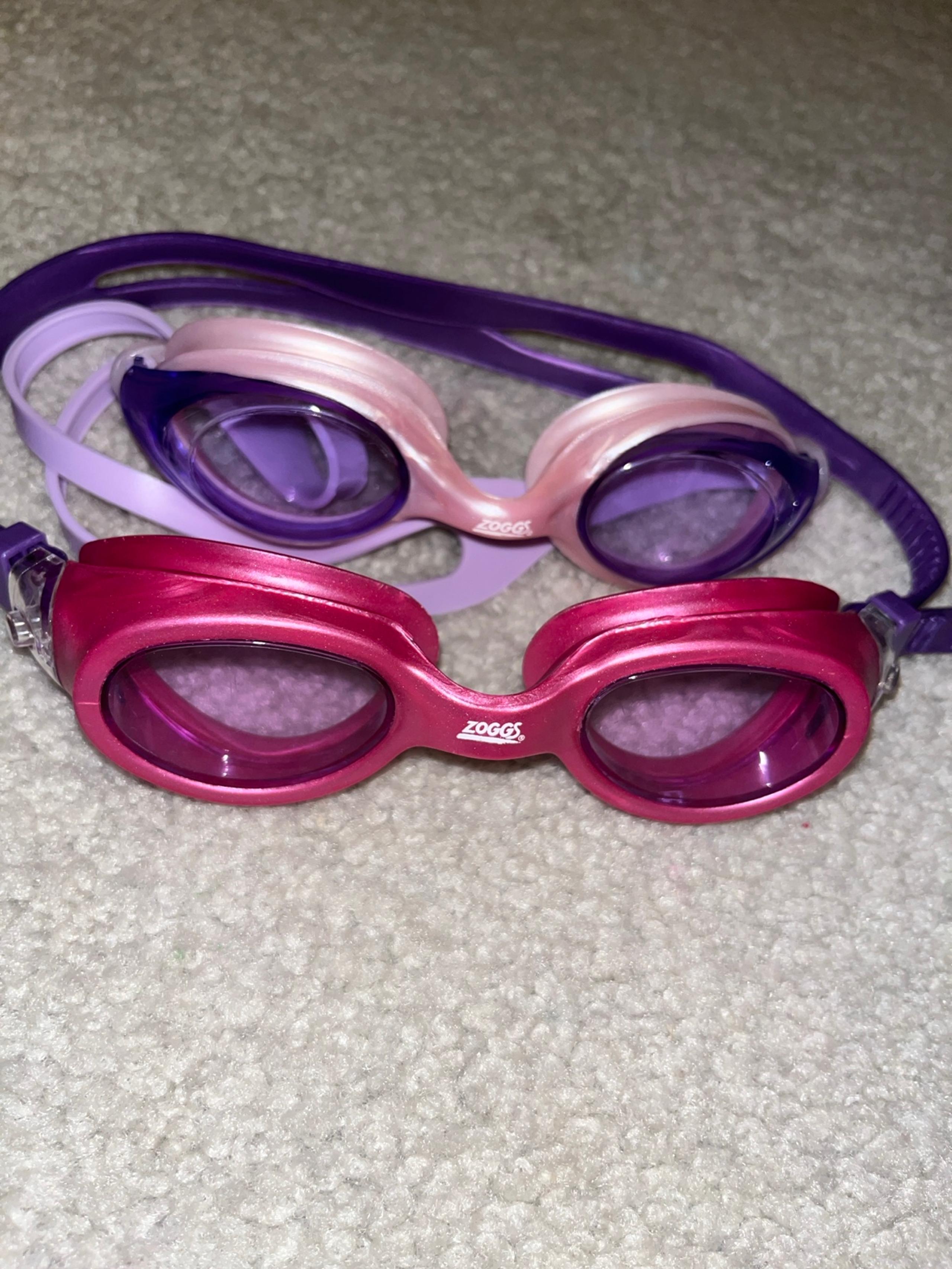 Girls Swimming Goggles 2 pcs set