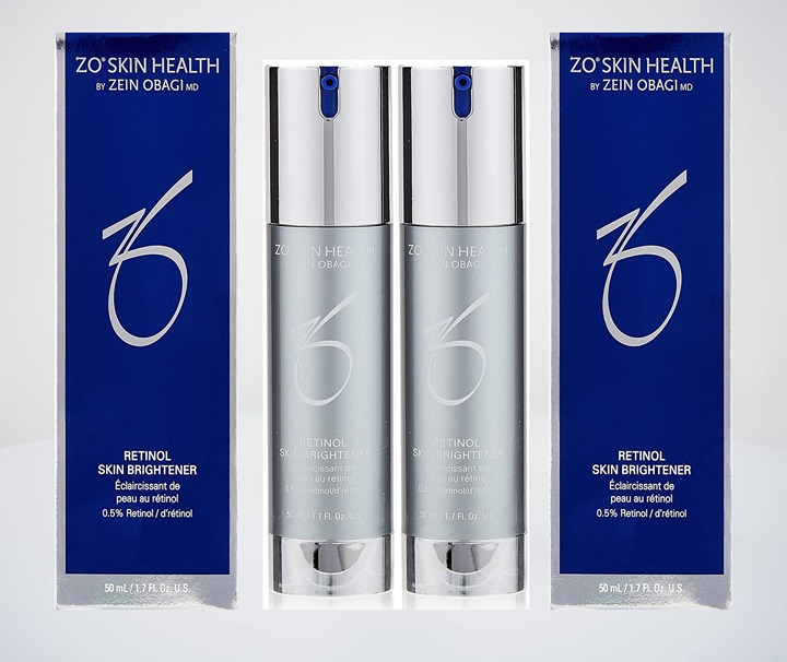 Lot of 2 ZO Skin Health Retinol Skin Brightener 0.5% 1.7 fl oz50 ml. New