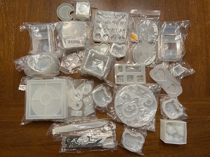 Large Resin Mold Lot 2