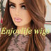 Human hair HD lace front with shifting part