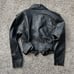 VTG STAR CODY Cropped MOTORCYCLE Leather Jacket Women’s Size SMALL Biker