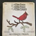 Christmas Cardinal Sizzix Bigz Die