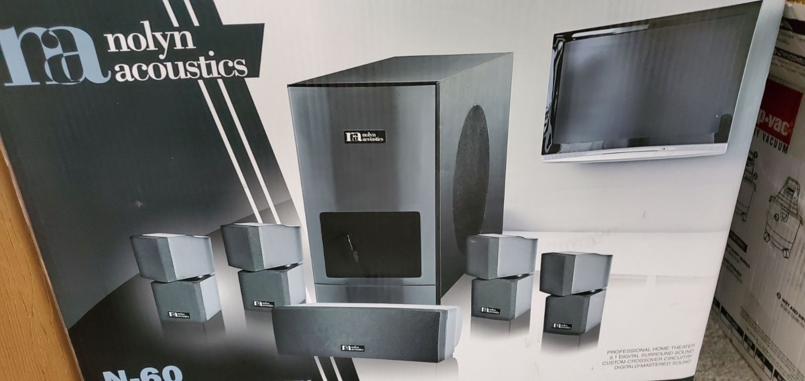 Nylon acoustics surround sound speakers