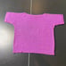 Lauren Ralph Lauren Medium Magenta 100% Linen 3/4 Sleeve Open Knit Mesh Top
