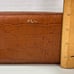 Lauren Ralph Lauren Wristlet Wallet Brown Croc Embossed Leather Zip Around