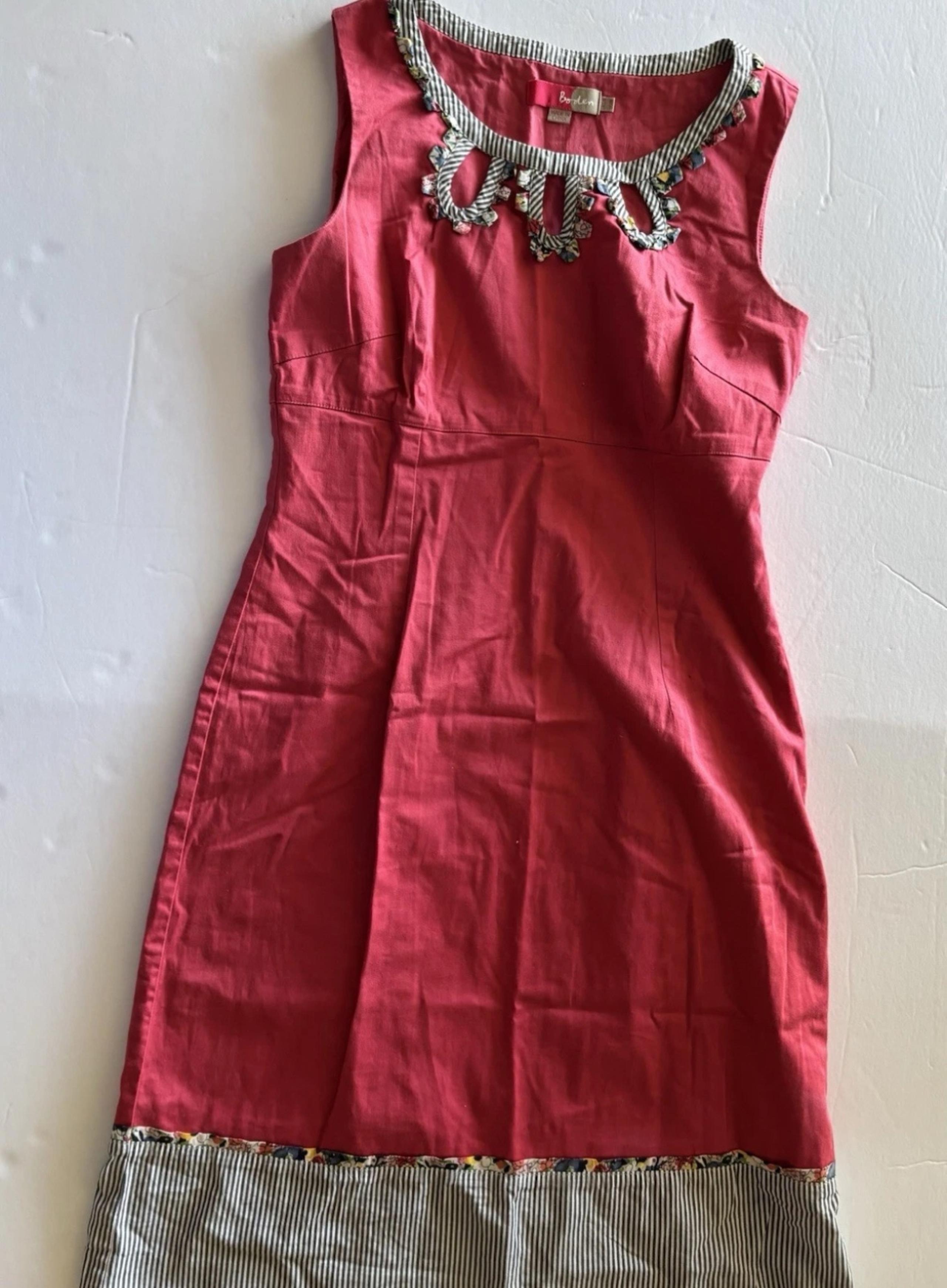 Boden Women’s pink midi dress size 8