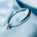 Excellent Condition Tiffany & Co. Hook & Eye K18 Silver Combination Bracelet