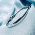 Excellent Condition Tiffany & Co. Hook & Eye K18 Silver Combination Bracelet