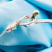 Excellent Condition Tiffany & Co. Hook & Eye K18 Silver Combination Bracelet
