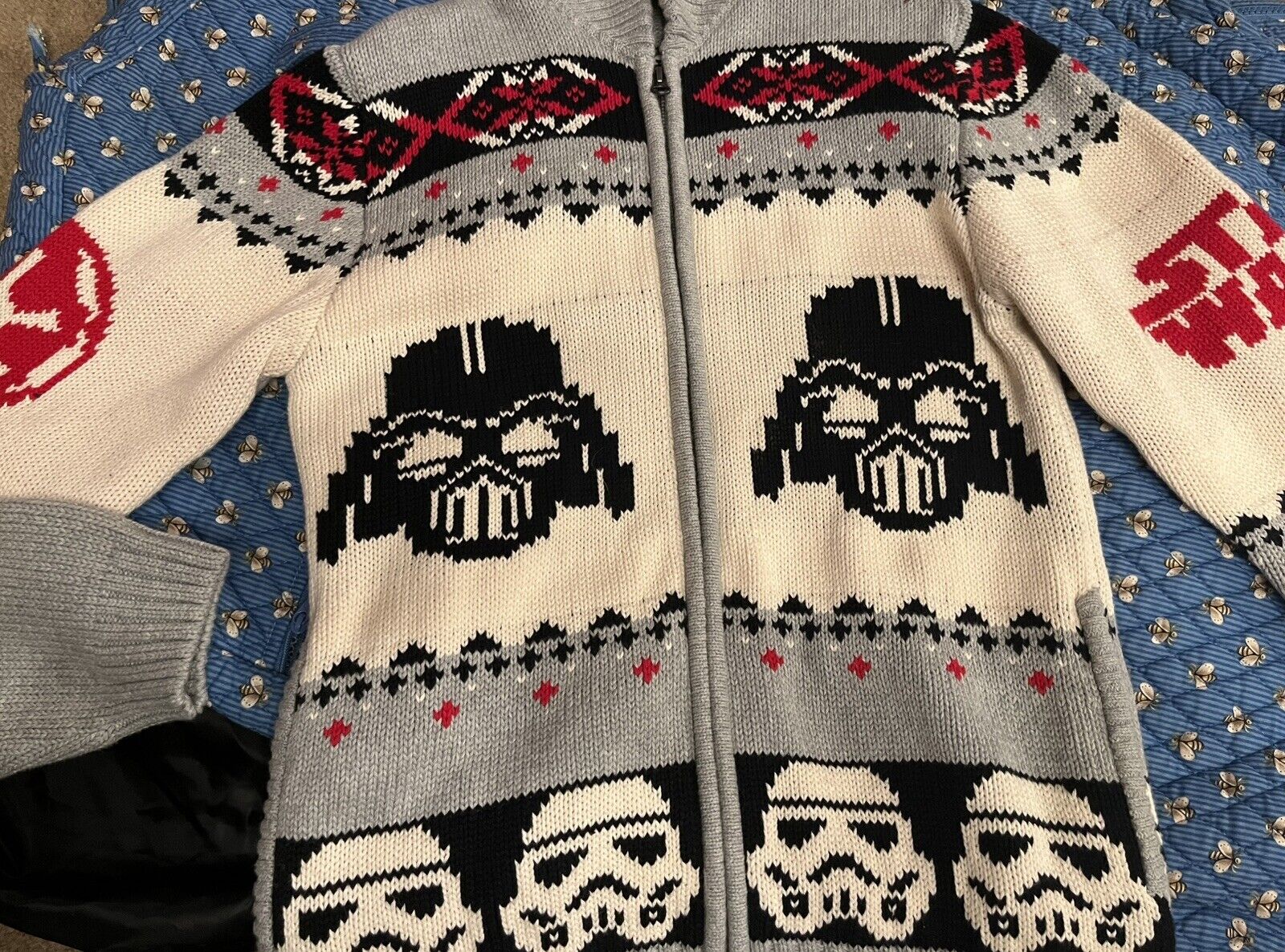 Hannah Andersson x Star Wars Zip Up Cardigan 14-16
