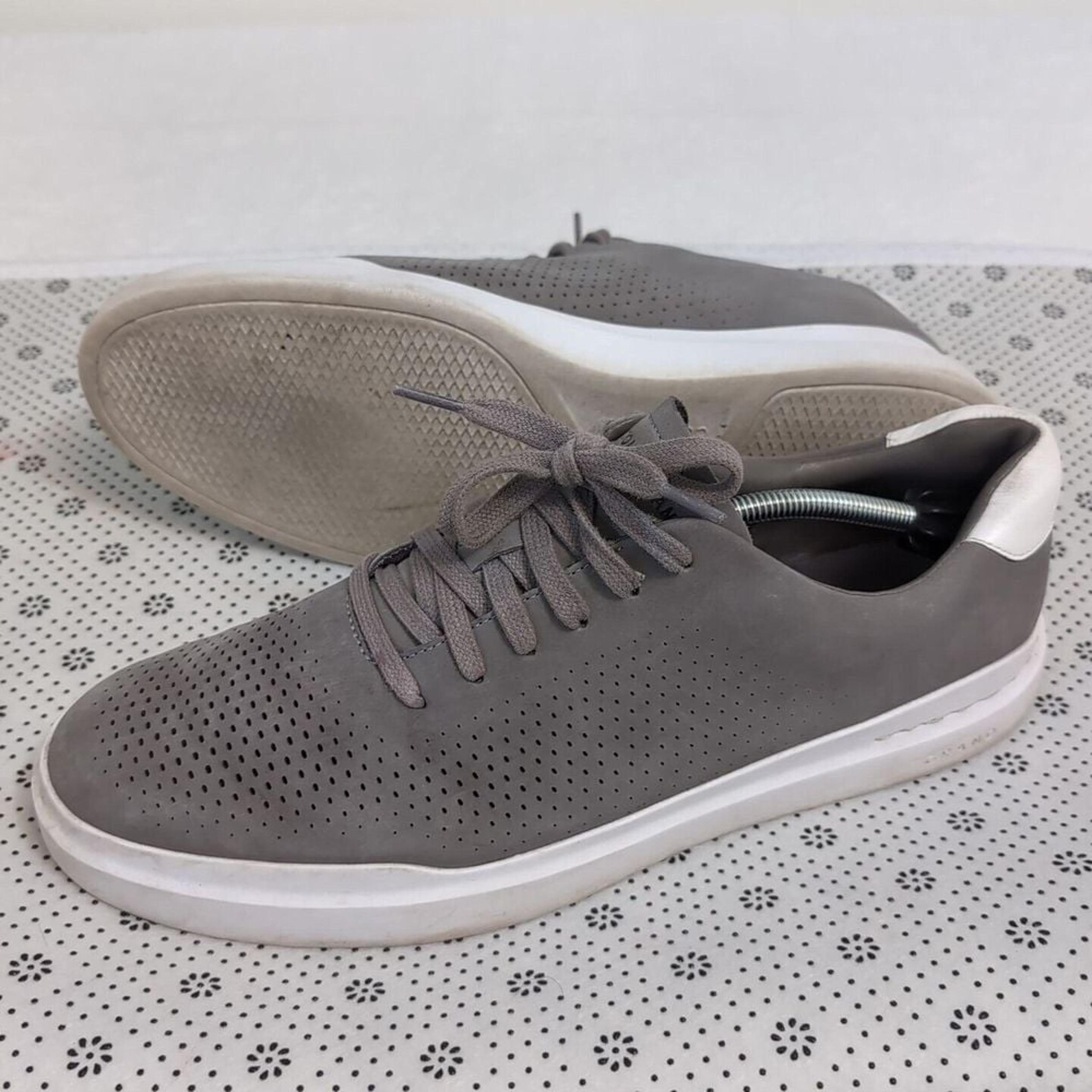 Cole Haan Men's Size 13 M GrandPro Rally Laser Cut Sneaker Ironstone C31220