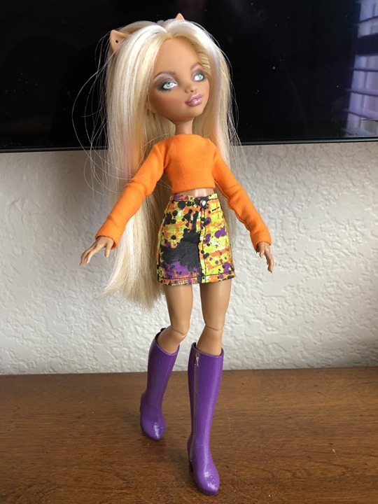 ooak monster high doll