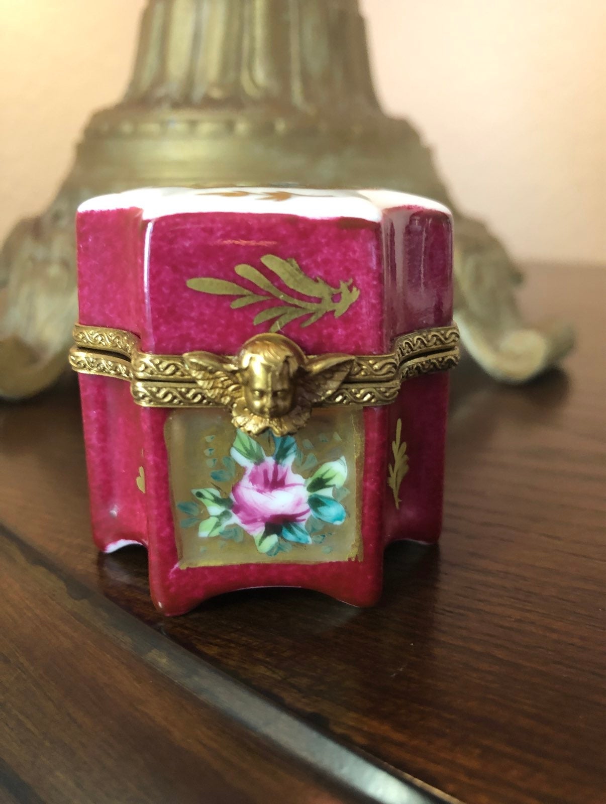 Limoges Trinket Perfume Bottle Box Limoges Trinket Perfume Bottle Box
