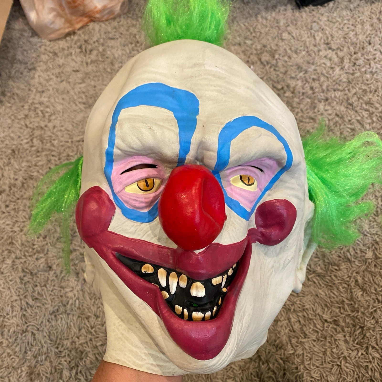 Killer Klowns From Outer Space SHORTY Full Mask Spirit Halloween Horror Movie