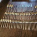 Rogers Bros. 1847 IS Flatware 76 pieces Eternally Yours Set Used Condition.  Ite