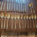 Rogers Bros. 1847 IS Flatware 76 pieces Eternally Yours Set Used Condition.  Ite
