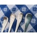 Lot Of 4 Reed & Barton Silver Seafood Lobster Nut Olive Butter Picks MCM Vintage