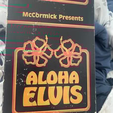 Elvis 1977 whiskey decanter with music box. Music box does work seal