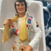 Elvis 1977 whiskey decanter with music box. Music box does work seal