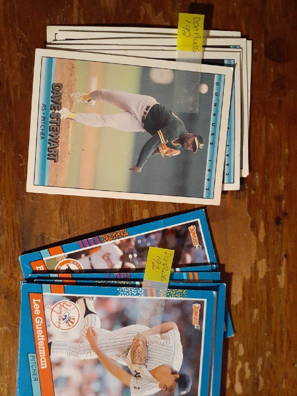 DONRUSS MVP '90,91,92BASEBALL CARDS!!!!!