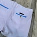 The Brighton Seersucker Chino Short in Pink Stripe by Southern Marsh size 8