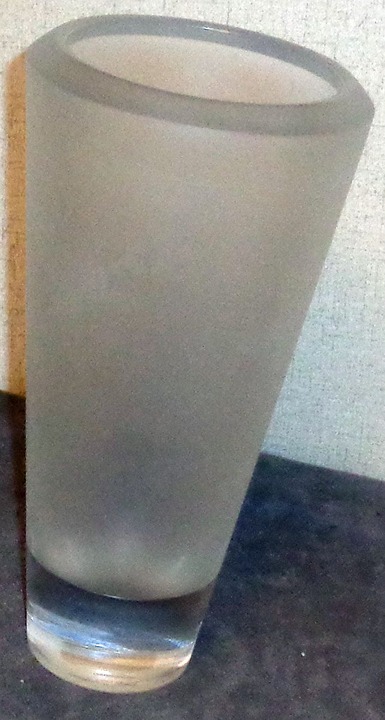heavy Vera Wang Wedgwood Vase