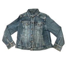 Eddie Bauer Women's Denim Jacket Medium Wash Size XL