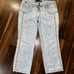 Y2K Style Just Cavalli Light Wash Denim Capri Length Low Rise Pants Waist 32