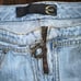 Y2K Style Just Cavalli Light Wash Denim Capri Length Low Rise Pants Waist 32