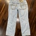 Y2K Style Just Cavalli Light Wash Denim Capri Length Low Rise Pants Waist 32
