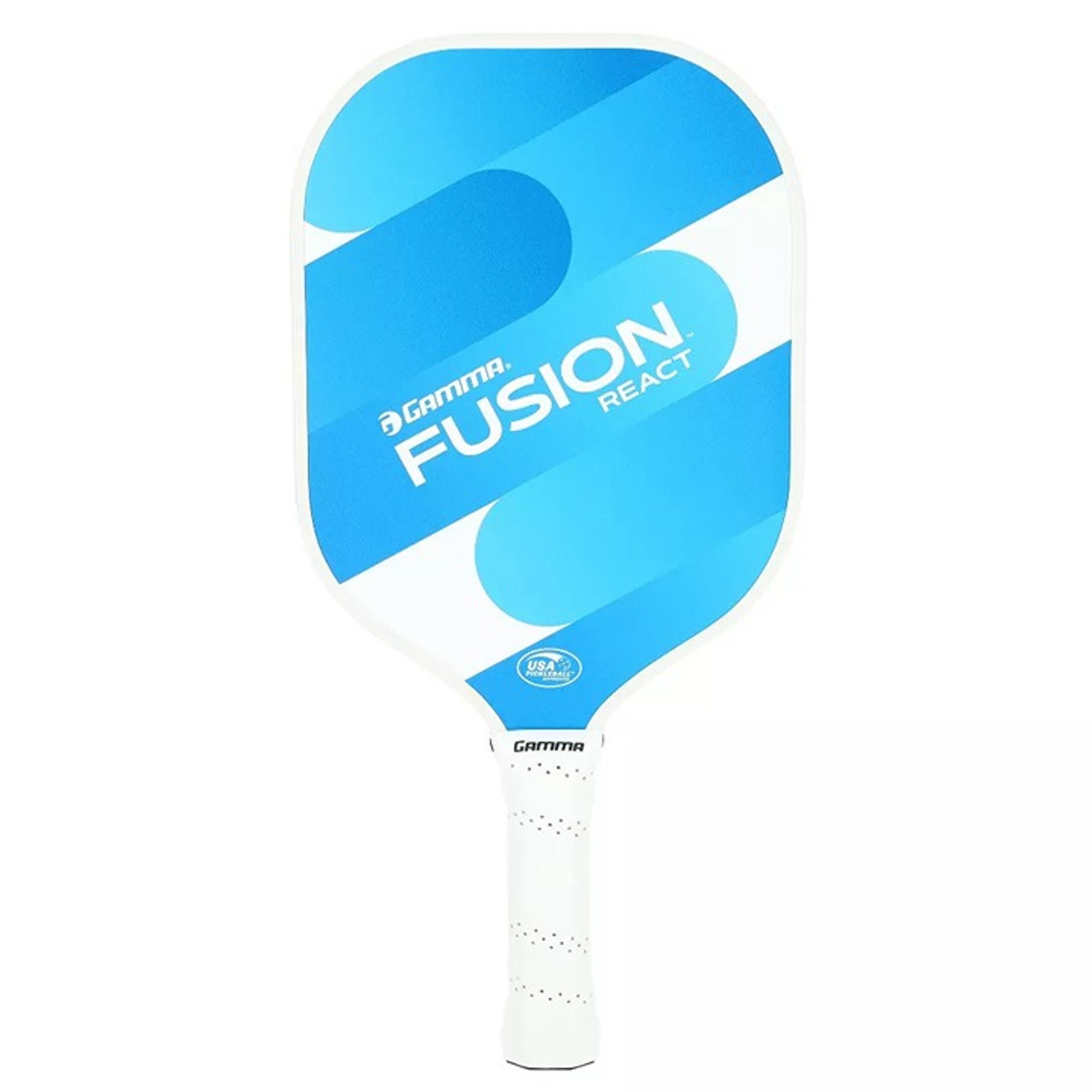 Sports Adults Pickleball Paddle Blue Fusion React